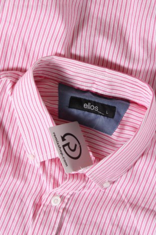 Ανδρικό πουκάμισο Ellos, Μέγεθος L, Χρώμα Ρόζ , Τιμή 7,18 €