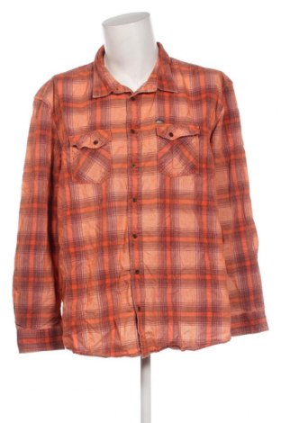 Ανδρικό πουκάμισο Engbers, Μέγεθος 5XL, Χρώμα Πορτοκαλί, Τιμή 19,78 €