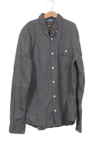 Ανδρικό πουκάμισο Esprit, Μέγεθος M, Χρώμα Γκρί, Τιμή 3,86 €