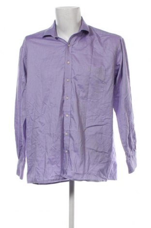 Ανδρικό πουκάμισο Eterna, Μέγεθος XL, Χρώμα Βιολετί, Τιμή 2,89 €