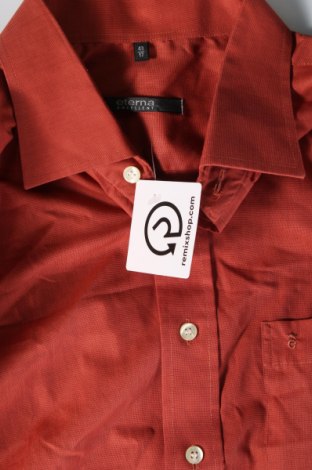 Мъжка риза Eterna, Размер XL, Цвят Оранжев, Цена 28,47 лв.