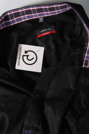 Мъжка риза Eterna, Размер XL, Цвят Черен, Цена 39,00 лв.