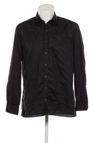 Ανδρικό πουκάμισο Eterna, Μέγεθος XL, Χρώμα Μαύρο, Τιμή 24,12 €