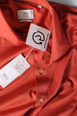 Ανδρικό πουκάμισο Eterna, Μέγεθος XL, Χρώμα Πορτοκαλί, Τιμή 30,76 €