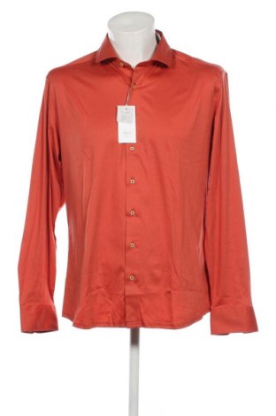 Ανδρικό πουκάμισο Eterna, Μέγεθος XL, Χρώμα Πορτοκαλί, Τιμή 30,76 €