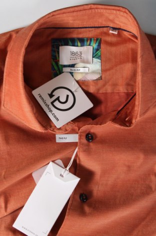 Ανδρικό πουκάμισο Eterna, Μέγεθος L, Χρώμα Πορτοκαλί, Τιμή 60,31 €