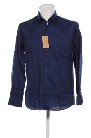 Ανδρικό πουκάμισο Eterna, Μέγεθος L, Χρώμα Μπλέ, Τιμή 49,45 €
