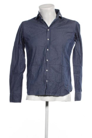 Ανδρικό πουκάμισο Exibit, Μέγεθος M, Χρώμα Μπλέ, Τιμή 11,58 €