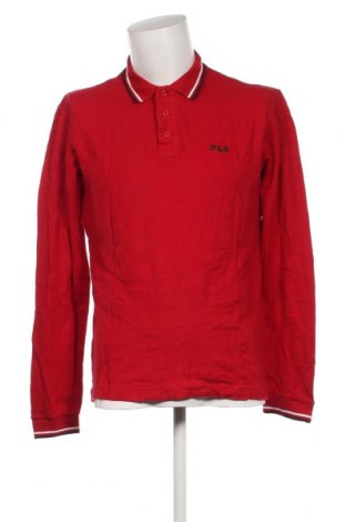 Ανδρικό πουκάμισο FILA, Μέγεθος L, Χρώμα Κόκκινο, Τιμή 14,85 €