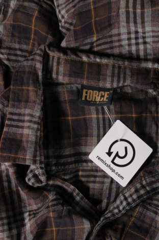 Ανδρικό πουκάμισο Force, Μέγεθος S, Χρώμα Πολύχρωμο, Τιμή 2,69 €