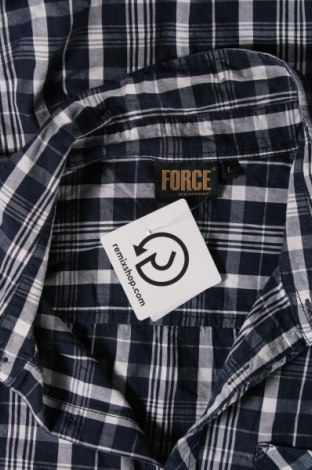 Herrenhemd Force, Größe L, Farbe Mehrfarbig, Preis 4,44 €