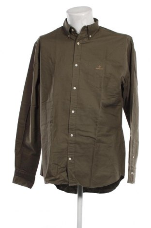 Ανδρικό πουκάμισο Gant, Μέγεθος XL, Χρώμα Πράσινο, Τιμή 77,32 €