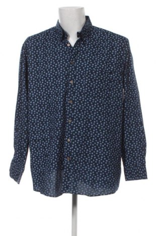 Ανδρικό πουκάμισο Gcm, Μέγεθος XL, Χρώμα Μπλέ, Τιμή 7,89 €