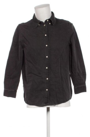 Herrenhemd H&M, Größe M, Farbe Grau, Preis 4,44 €