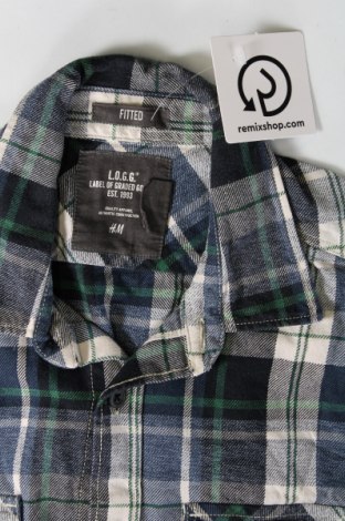 Herrenhemd H&M, Größe M, Farbe Mehrfarbig, Preis 2,83 €