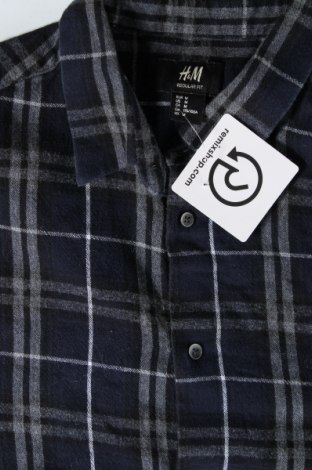 Ανδρικό πουκάμισο H&M, Μέγεθος M, Χρώμα Μπλέ, Τιμή 3,23 €