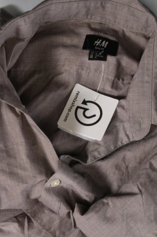 Pánská košile  H&M, Velikost M, Barva Šedá, Cena  97,00 Kč