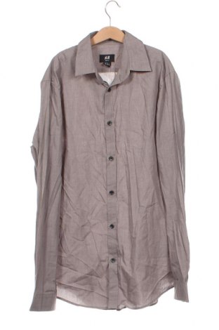 Herrenhemd H&M, Größe M, Farbe Grau, Preis 20,18 €