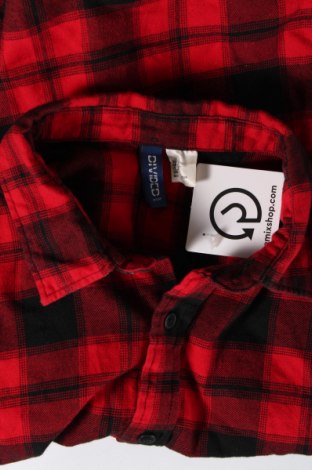 Ανδρικό πουκάμισο H&M Divided, Μέγεθος S, Χρώμα Κόκκινο, Τιμή 3,77 €