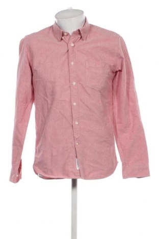 Мъжка риза H&M L.O.G.G., Размер M, Цвят Червен, Цена 6,38 лв.
