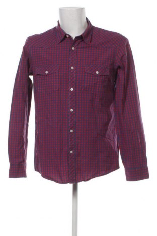 Ανδρικό πουκάμισο H&M L.O.G.G., Μέγεθος L, Χρώμα Πολύχρωμο, Τιμή 8,25 €
