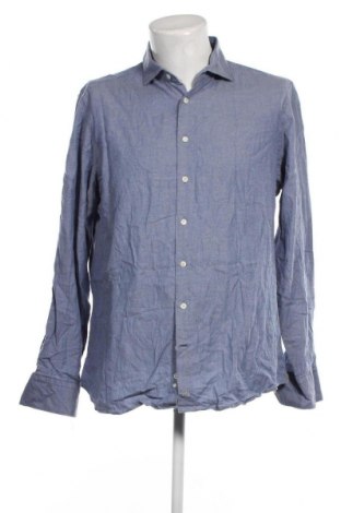 Ανδρικό πουκάμισο Hackett, Μέγεθος XXL, Χρώμα Μπλέ, Τιμή 33,40 €
