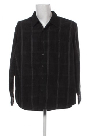 Мъжка риза Haggar, Размер XXL, Цвят Черен, Цена 29,00 лв.