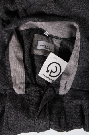 Ανδρικό πουκάμισο Henson & Henson, Μέγεθος XXL, Χρώμα Γκρί, Τιμή 7,89 €