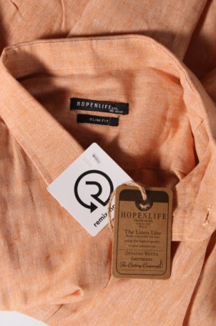 Мъжка риза Hopenlife, Размер XXL, Цвят Оранжев, Цена 44,24 лв.