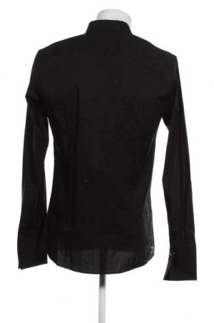 Ανδρικό πουκάμισο Hugo Boss, Μέγεθος L, Χρώμα Μαύρο, Τιμή 60,52 €