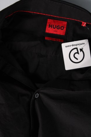 Męska koszula Hugo Boss, Rozmiar XL, Kolor Czarny, Cena 424,34 zł