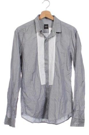 Ανδρικό πουκάμισο Hugo Boss, Μέγεθος M, Χρώμα Γκρί, Τιμή 31,37 €