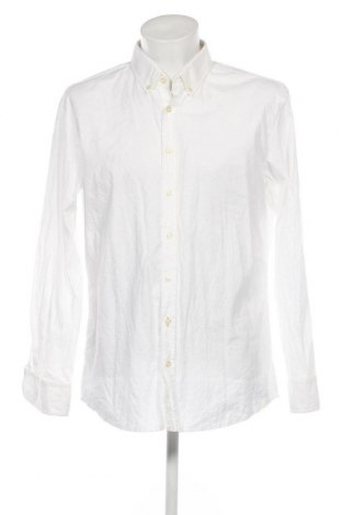 Ανδρικό πουκάμισο Hugo Boss, Μέγεθος XXL, Χρώμα Λευκό, Τιμή 160,61 €