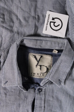 Ανδρικό πουκάμισο Indigo, Μέγεθος M, Χρώμα Μπλέ, Τιμή 2,87 €