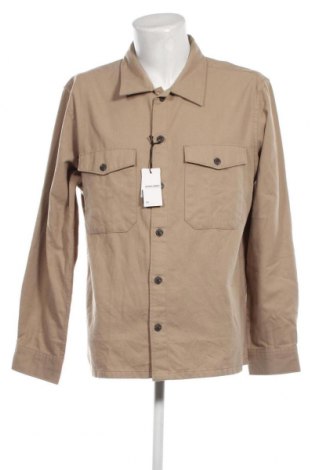 Мъжка риза Jack & Jones, Размер XXL, Цвят Кафяв, Цена 48,28 лв.
