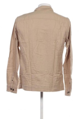 Ανδρικό πουκάμισο Jack & Jones, Μέγεθος L, Χρώμα  Μπέζ, Τιμή 9,46 €