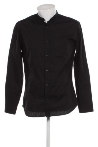 Мъжка риза Jack & Jones, Размер L, Цвят Черен, Цена 32,64 лв.