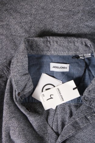 Herrenhemd Jack & Jones, Größe L, Farbe Grau, Preis 10,87 €