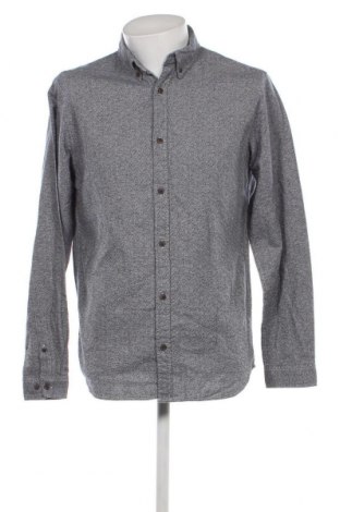 Ανδρικό πουκάμισο Jack & Jones, Μέγεθος L, Χρώμα Γκρί, Τιμή 8,41 €