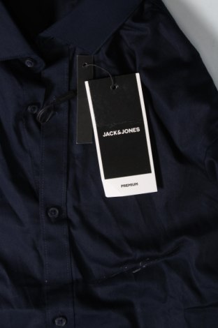 Мъжка риза Jack & Jones PREMIUM, Размер M, Цвят Син, Цена 17,68 лв.