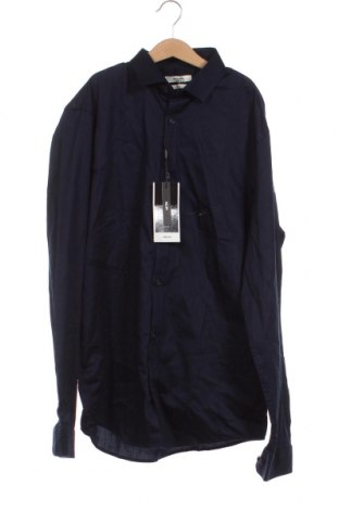Ανδρικό πουκάμισο Jack & Jones PREMIUM, Μέγεθος M, Χρώμα Μπλέ, Τιμή 8,76 €