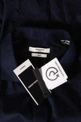 Ανδρικό πουκάμισο Jack & Jones PREMIUM, Μέγεθος XL, Χρώμα Μπλέ, Τιμή 16,82 €