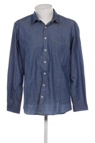 Ανδρικό πουκάμισο Jack's, Μέγεθος L, Χρώμα Μπλέ, Τιμή 4,13 €