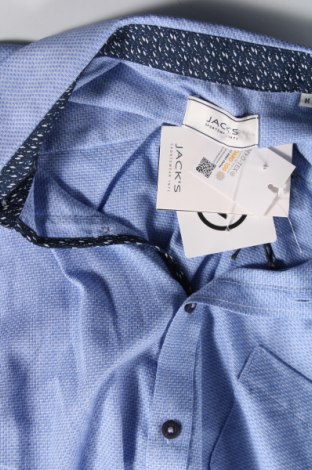Ανδρικό πουκάμισο Jack's, Μέγεθος M, Χρώμα Μπλέ, Τιμή 7,11 €