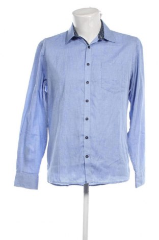 Herrenhemd Jack's, Größe M, Farbe Blau, Preis 7,11 €