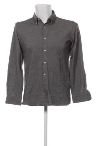 Мъжка риза James Harvest, Размер M, Цвят Сив, Цена 9,86 лв.
