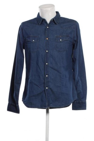 Ανδρικό πουκάμισο Japan Rags by Le Temps des Cerises, Μέγεθος L, Χρώμα Μπλέ, Τιμή 37,11 €