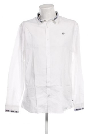 Ανδρικό πουκάμισο Kaporal, Μέγεθος XXL, Χρώμα Λευκό, Τιμή 24,49 €