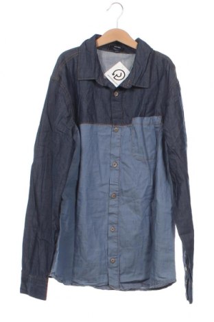 Ανδρικό πουκάμισο Kiabi, Μέγεθος S, Χρώμα Μπλέ, Τιμή 2,51 €