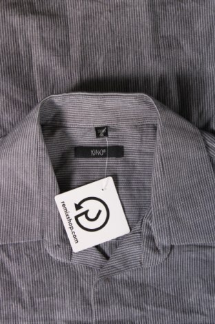 Ανδρικό πουκάμισο Kino, Μέγεθος M, Χρώμα Γκρί, Τιμή 2,60 €